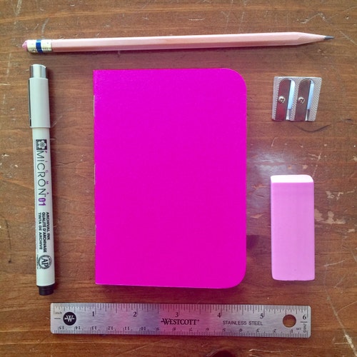 Bulk Blank Notebooks 3.5 X 5 Pink Notebook Notebook Etsy