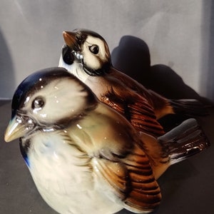 Goebel birds pair of sparrows