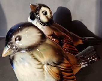 Goebel birds pair of sparrows