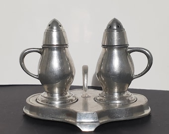Pewter  salt & pepper  shaker