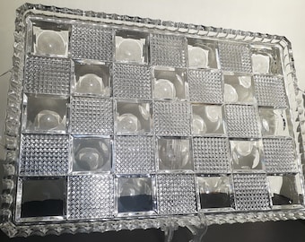 Beautiful Crystal serving Tray