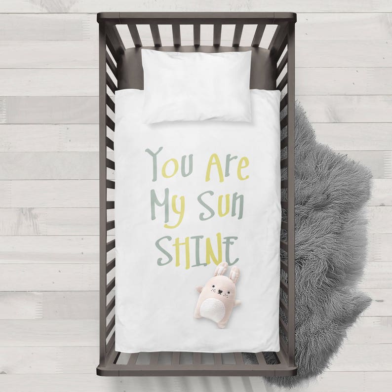 You Are My Sun Shine Funny Humor Hip Baby Duvet Pillowtoddler Etsy