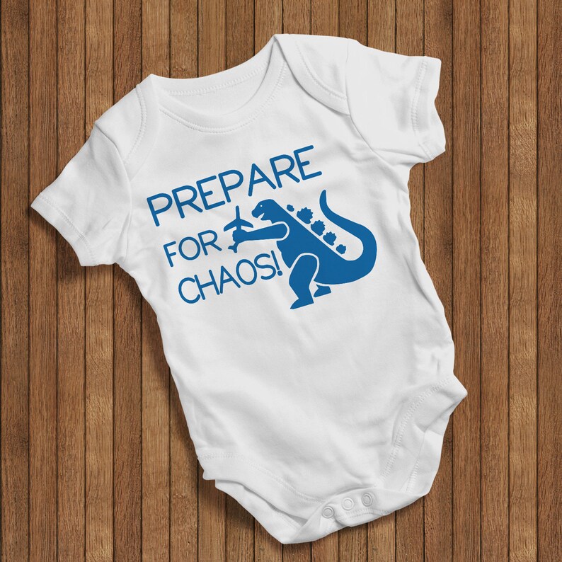 Funny Baby Humor Hip Baby bodysuit Baby One Piece,Burp Clothes Gift Birthday Present Cute Baby outfit Happy Baby 0443 Prepare for chaos