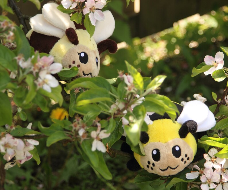 Bug Bundle 3 Stuffed Animal Handheld Size Plushie PDF Sewing Etsy