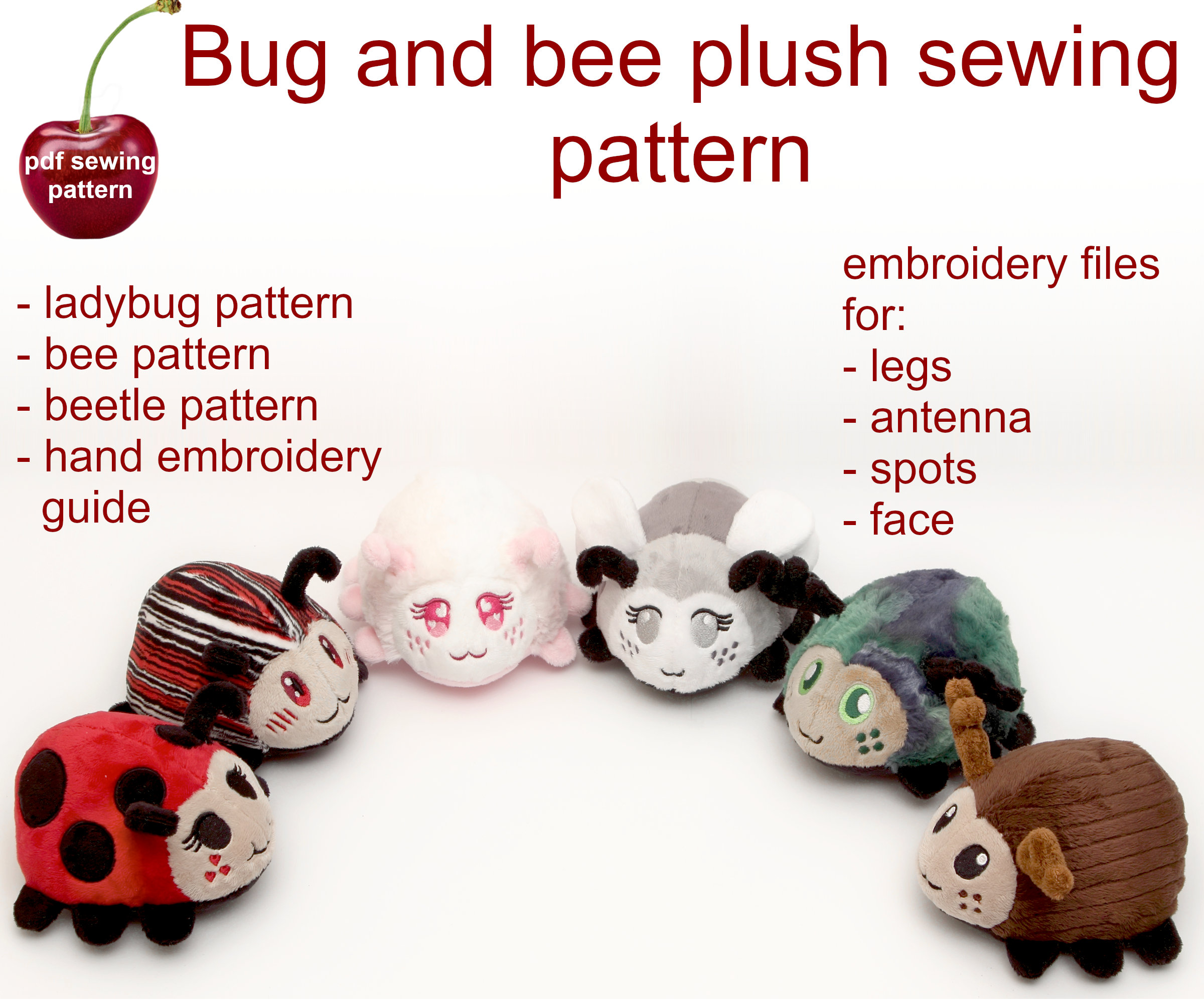 Ladybug Plush Toy - Etsy
