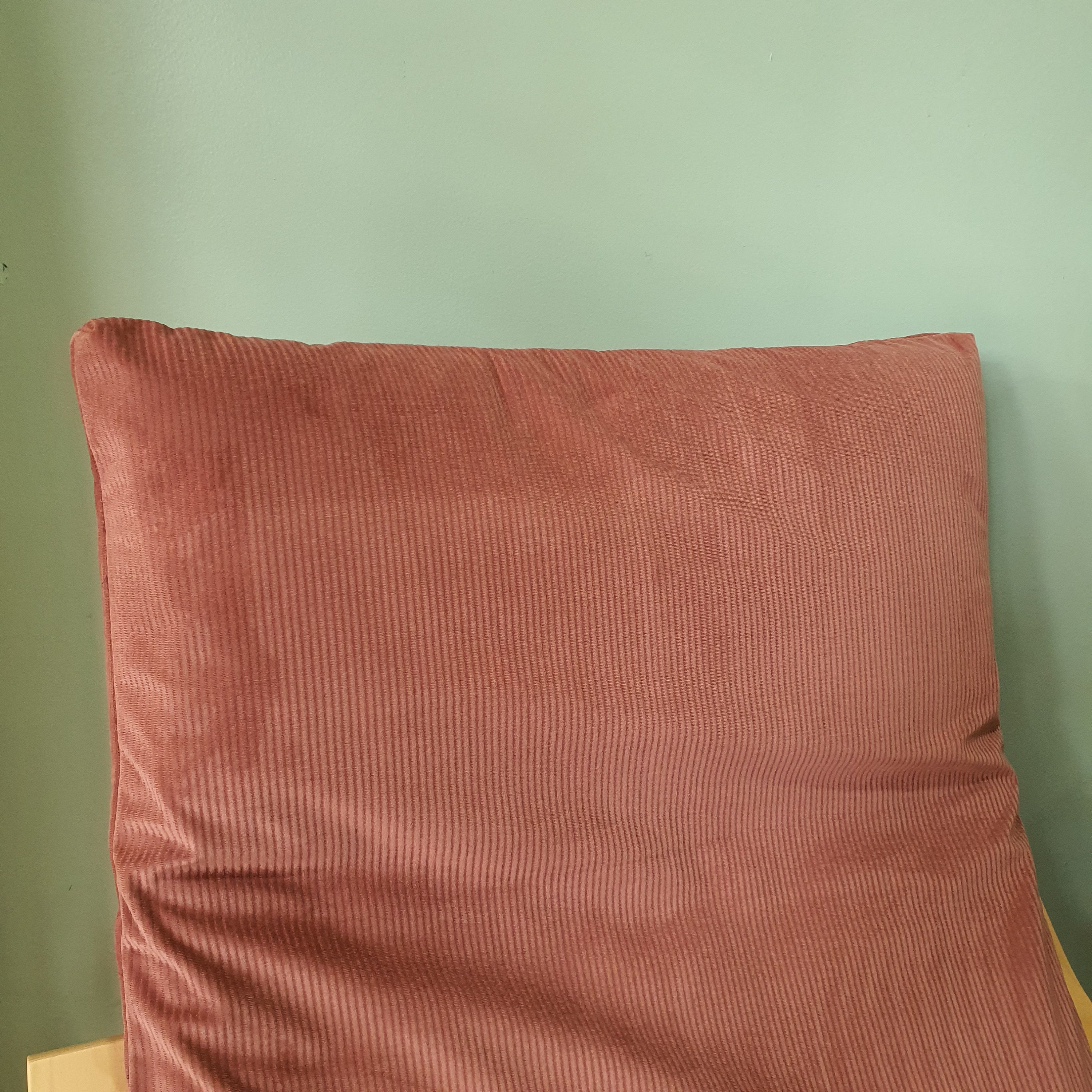 IKEA Poang Chair Cushion Cover Elegant Purple pile Fabric - Etsy