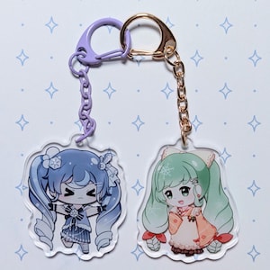 Miku | 2" Acrylic Keychains