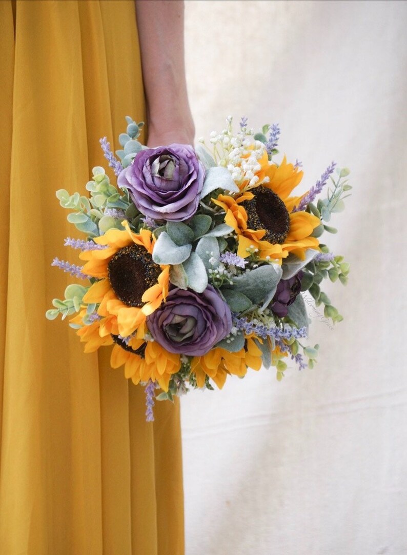 Lavender Eucalyptus And Babys Breath Bouquet