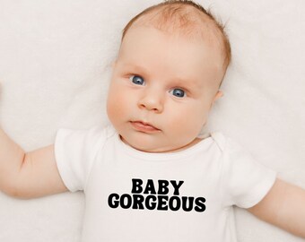 Baby Gorgeous Onesie®, Lisa Barlow, Real Housewives of Salt Lake City, RHOSLC, Real Housewives Gift, Baby Shower Gift, Bravo Fans