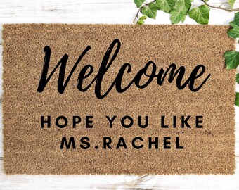 Hope you like Ms.Rachel doormat, Songs for littles, funny door mat, Ms.Rachel gift, Miss Rachel lover