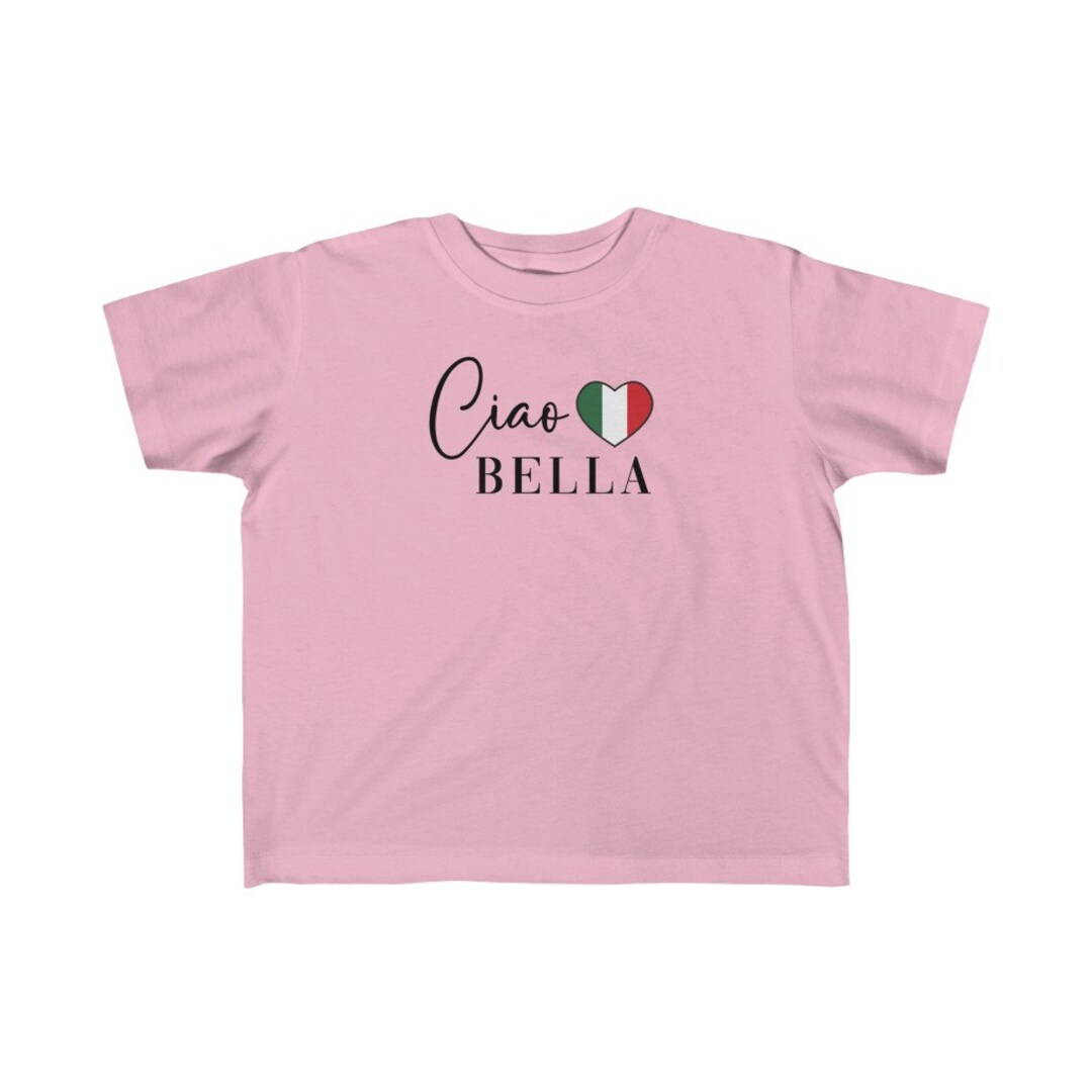Ciao Bella Italian Kids Shirt Italian Kids Gift Italian Etsy ciao-bella-italian-kids-shirt-italian-kids-gift-italian-etsy