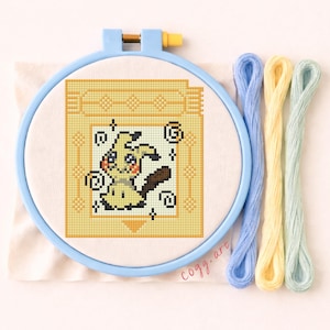 Mimikyu Spiel Modul - Pokemon - 18x18 - Kreuzstich