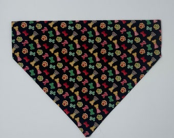 Christmas Cookie Dog Bandana, Paw Print Dog Bandana, Dog Bone Bandana, Christmas Dog Bandana, Girl Boy Dog Bandana, Christmas Dog Scarf