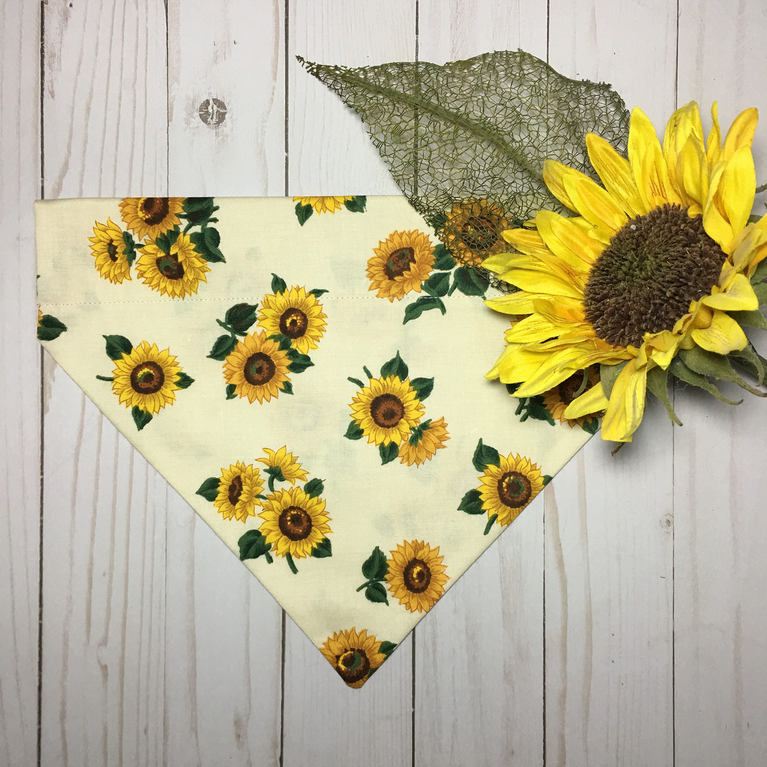 Dog Bandana Sunflowers Dog Bandana Sunflowers