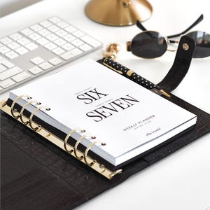 2026-2027 Weekly Planner Inserts | Horizontal | A5 | CEO of My Own Life® | Mid Year Planner | Back To School