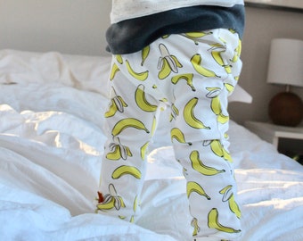 Banana Baby and Toddler leggings | Baby Harem Pants | Cool Baby Clothes