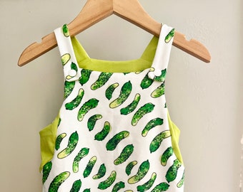 Pickle Baby Toddler Overalls | Boy Pickle Outfit