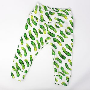 Pickle Baby and Toddler leggings Baby Boy Leggings Unisex Leggings Baby Joggers image 1