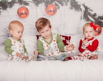 Personalized Christmas Pajamas for Infants, Children, and Families