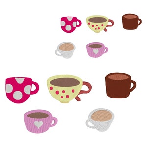 Tea and coffee cups