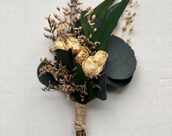 Dried flowers  Bouquet,-Baby shower decorations-Favor gift topper;Tables-plates decoration-Bridesmaid Proposal