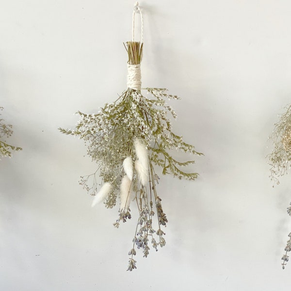 Dried flowers Hanging bouquet-Farm house floral bouquet-Dried flowers bouquet