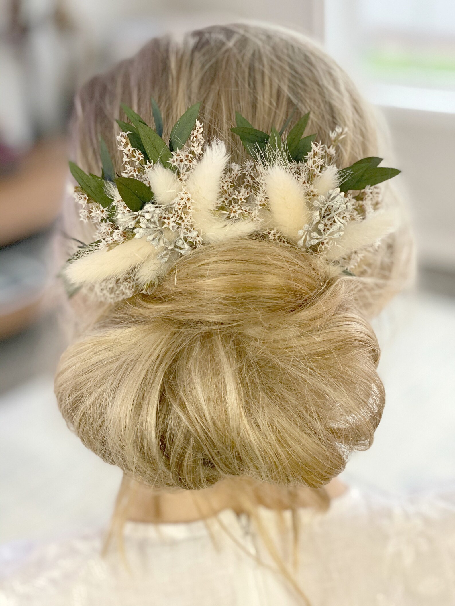 White Wedding Hair Pins Bridal White Hair Pins Ivory Hair Etsy