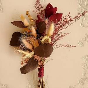 Mini Dried Flower Bouquet - Mini Bouquet - Small Dried Floral Arrangement - Dried Flower Bunch - Dried Flowers - Gift Add On -