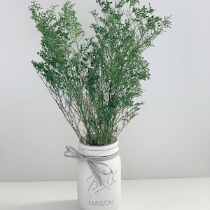 Green Preserved Caspia; Preserved Caspia, Dried Flowers Bunch, Dried bunch table decorations, spring wedding decor, green dried flowers