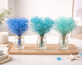 Dried White Baby's Breath Bouquet | Mini Gypsophila for Crafts