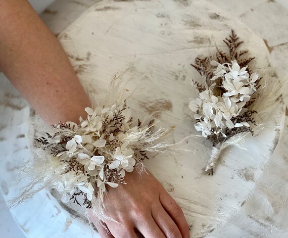 Colorful Wrist Corsage Set Keepsake Prom Corsage Homecoming Wedding Corsage Flowers Alternatives Etsy UK