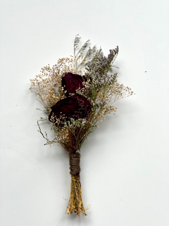 Mini Dried Flower Bouquet / Mini Bouquet / Small Dried Floral Arrangement /  Dried Flower Bunch -/Dried Flowers -/Gift Add on