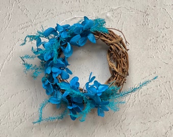 Dried Floral Mini Wreath - 4'' Gift Favor