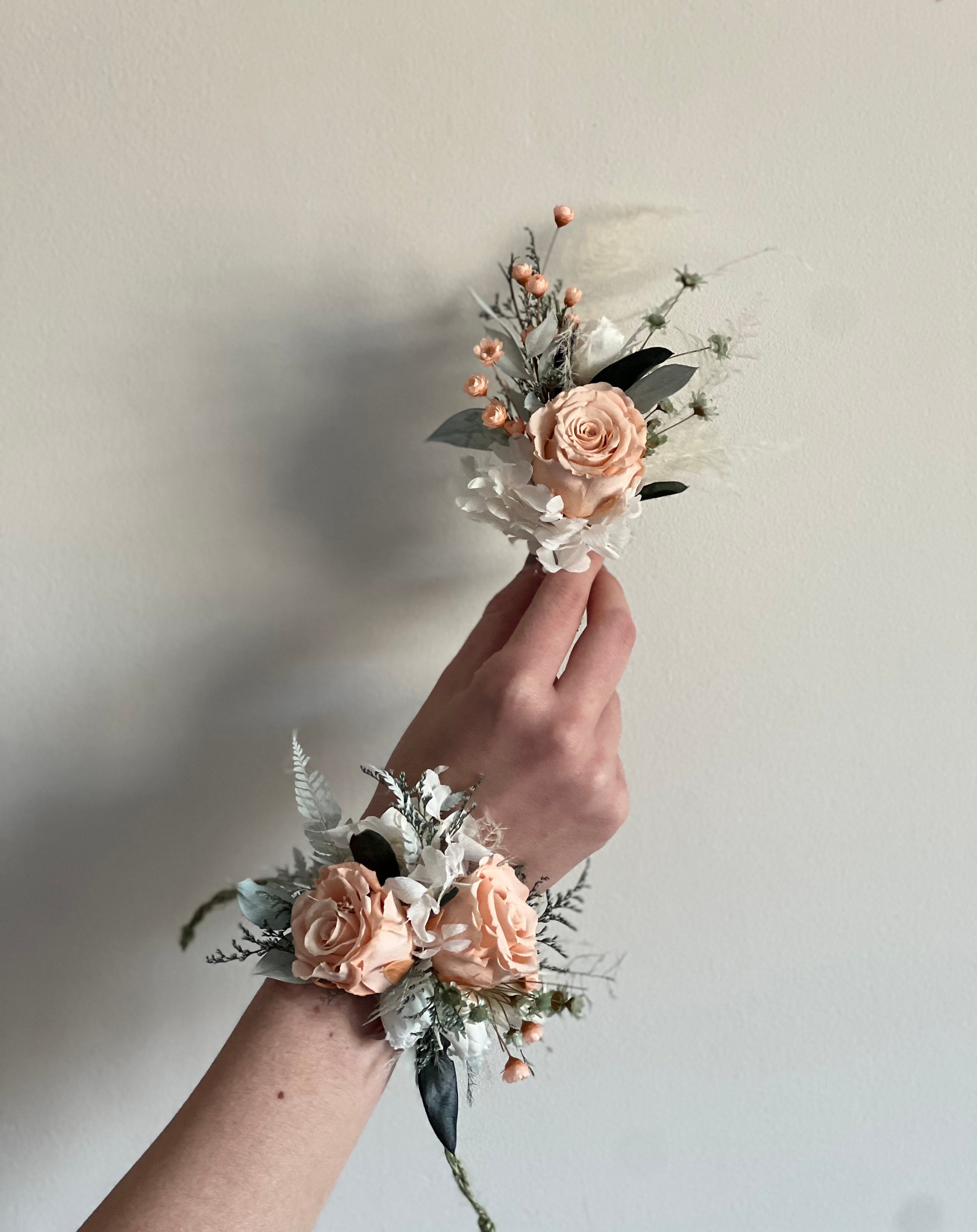 Corsage and Boutonniere Set for Prom wrist Corsage Etsy Ireland