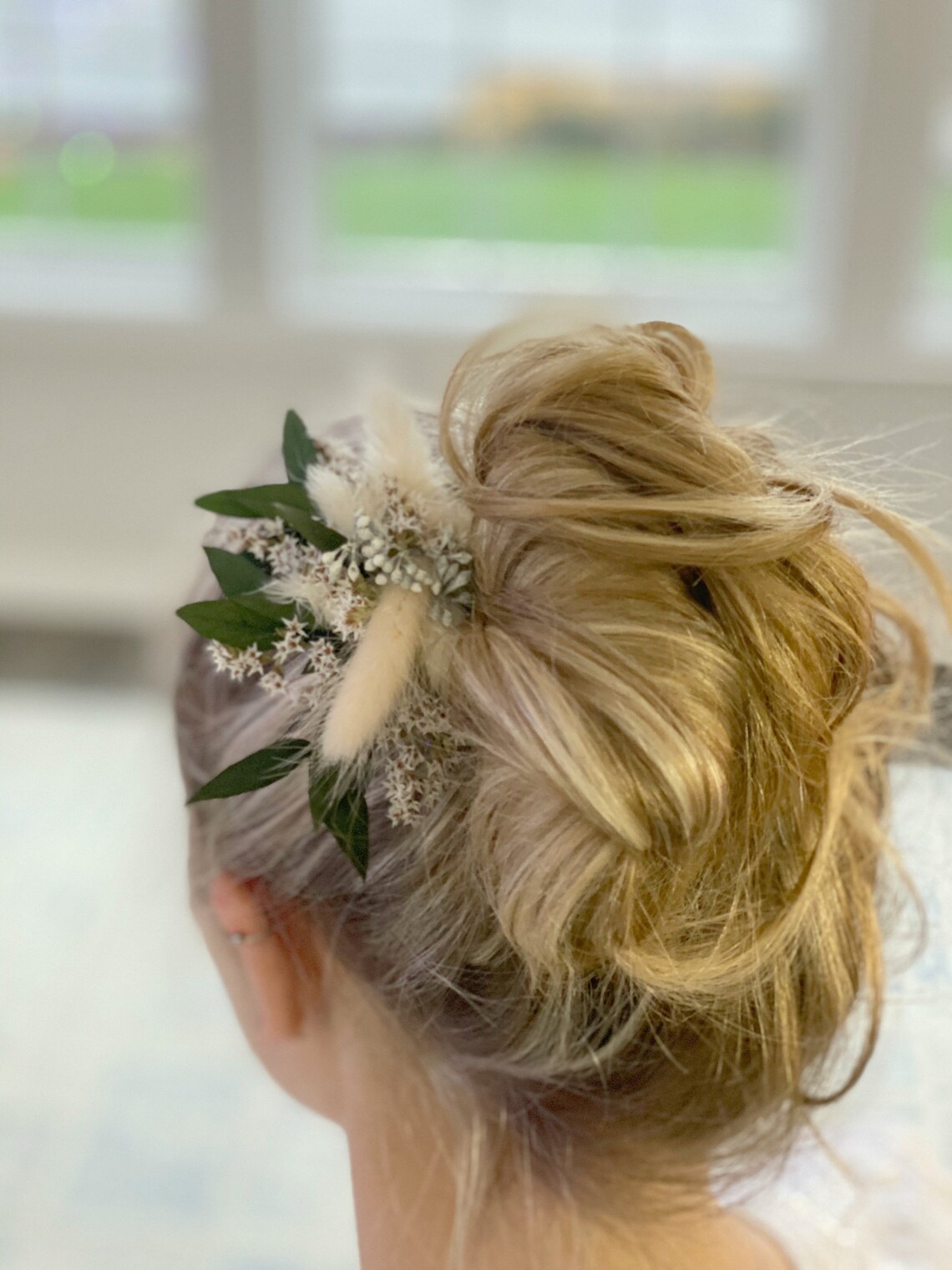 White Wedding Hair Pins Bridal White Hair Pins Ivory Hair Etsy