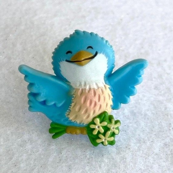 Vintage Hallmark Cards Inc Happy Baby Bluebird Bi… - image 4