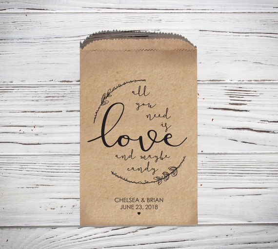 wedding dessert bags