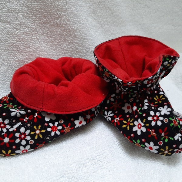 Baby Slippers - soft-soled shoes, SIZES SMALL and MEDIUM, many colours available, handmade