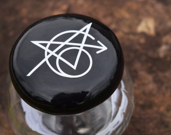 Avengers Tattoo Glass Jar - Medium Sized
