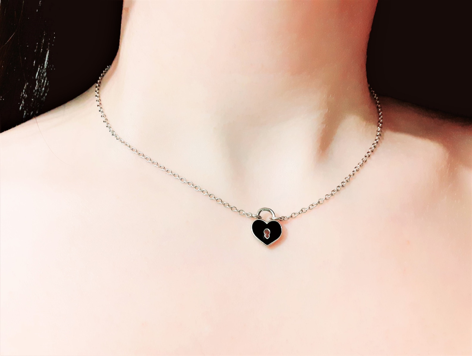 Discreet day collar for submissive Bdsm discreet sub collar Etsy