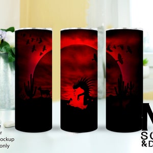 Chupacabra Tumbler Wrap, Cryptid Tumbler Wrap, Chupacabra Design