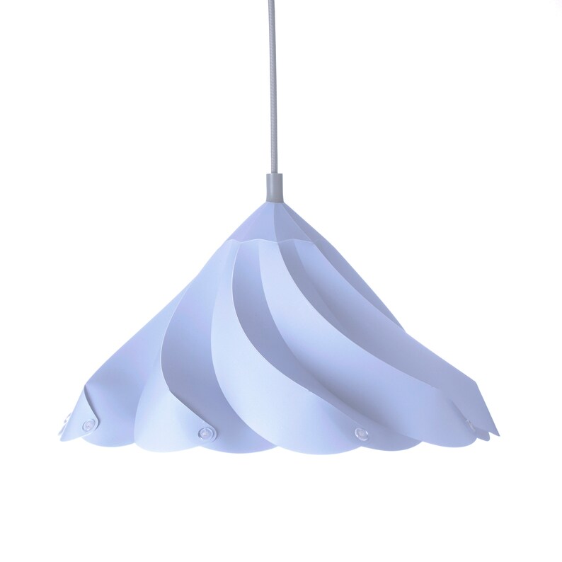 Meringue Kiss Lampshade Blue Pendant Light Lamp For Nursery Image 0
