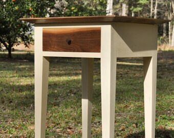 Shaker nightstand - Walnut end table