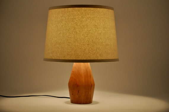 Cherry wood lamp deals