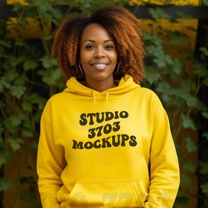 Yellow aesthetic hoodie shop