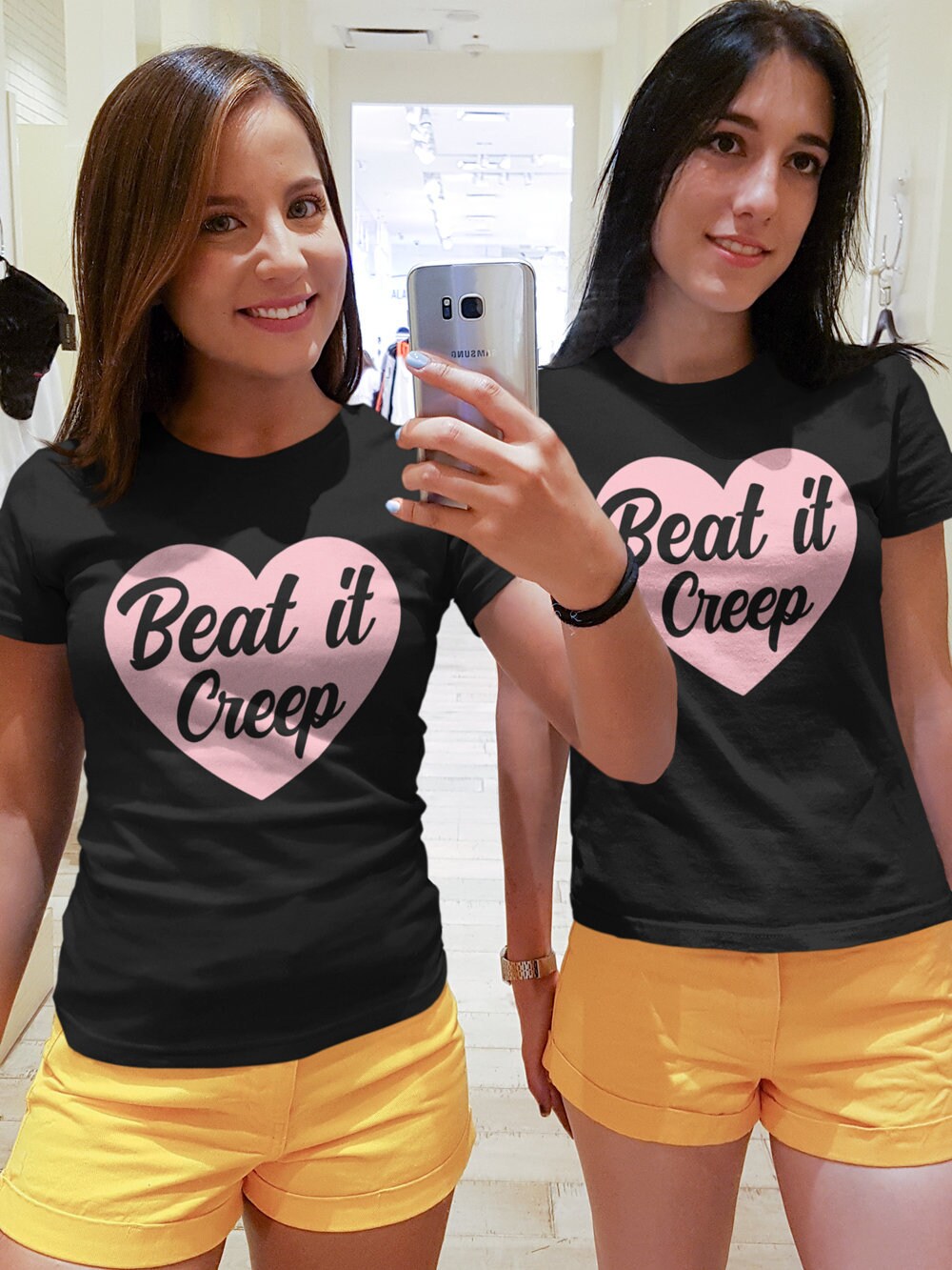 Beat It Creep, No Catcalling,  Feminist Shirt