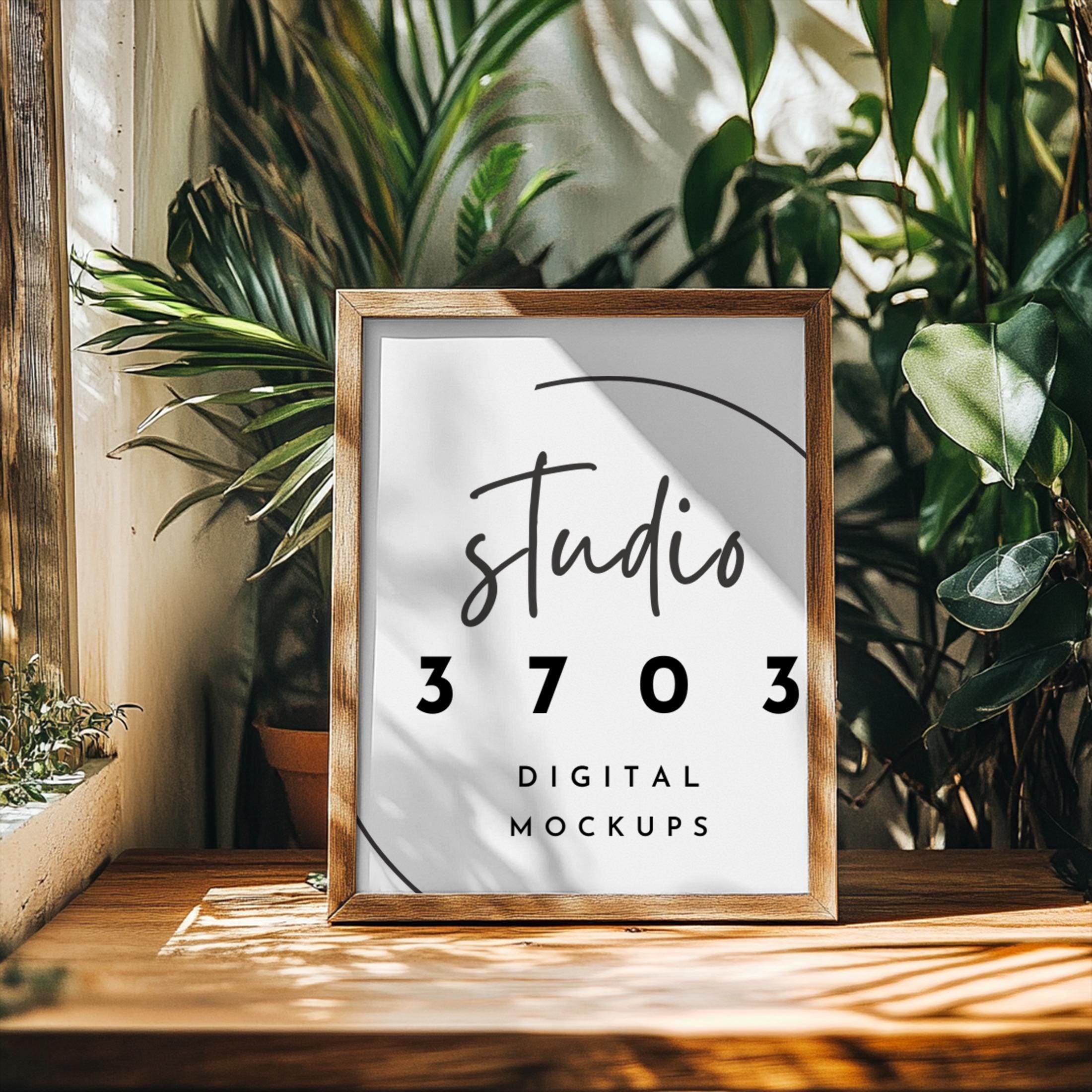 Frame Mockup, Artwork Display, Airbnb Mockup Sign, Boho Frame