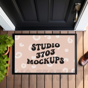 Easy Doormat Mockup, Sublimation floor mat mockup, Your Artwork, Canva Mockup, Dye Sublimation, Coastal Rubber DoorMat Mockup,