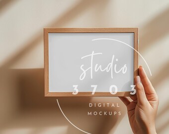 Frame mockup, Artwork display, 5x7 ratio, boho mockup, interior frame mockup