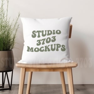 Throw Pillow Mock up Decorative Pillow Mockup Accent Pillow Mockup Farmhouse Pillow Photo Design Flat Lay Mock Up PNG Digital Download SVG
